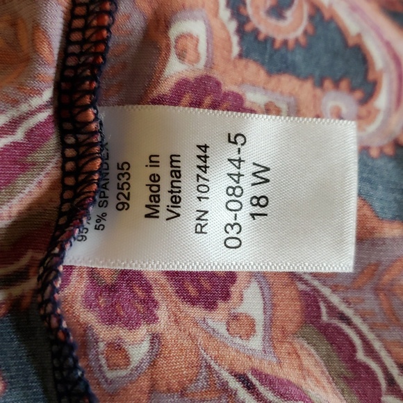 Paisley Print Dress - Picture 10 of 11